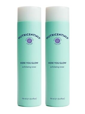 Nu Skin Nuskin Nutricentials Here You Glow Exfoliating Toner 5.0fl oz 150 ml New
